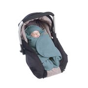 Paturica de infasat BabyNomade 0-6 luni Baltic Blue