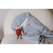 Paturica de infasat BabyNomade 0-6 luni Heather Grey