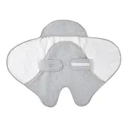 Paturica de infasat BabyNomade 0-6 luni Heather Grey