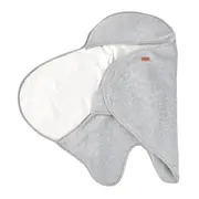 Paturica de infasat BabyNomade 0-6 luni Heather Grey