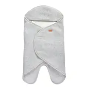 Paturica de infasat BabyNomade 0-6 luni Heather Grey