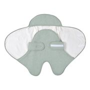 Paturica de infasat BabyNomade 0-6 luni Sage Green