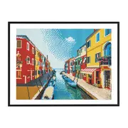 Pictura diamant, model Apa, 40x50 cm BPTCJK111322