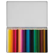 Set 36 creioane colorate Creative Craft, in cutie metalica BPTCJK150095