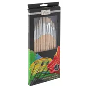 Set Nassau Fine Art, 12 pensule profesionale, diverse dimensiuni BPTCJK110452