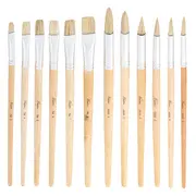 Set Nassau Fine Art, 12 pensule profesionale, diverse dimensiuni BPTCJK110452