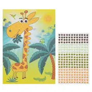Set creativ pictura cu diamante Creative Craft, design dinozaur BPTCJK066790