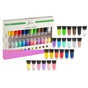 Set culori acrilice Creative Craft Fine Art, 24 culori, 22 ml BPTCJK105489