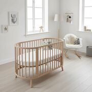 Saltea ovala pentru pat copii SafeNest Clasica 120 x 70 x 8 cm - ASC1082