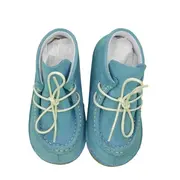 Botosei Mocasini Barefoot (Marime: 16, Culoare velur: Blu Rappalo) BFOX10317/LTC_Blu Rappalo_16