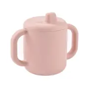 Cana de antrenament silicon Beaba Cotton Candy