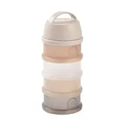 Recipient lapte praf 4 compartimente Beaba transparente Clay