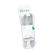 Set 2 lingurite silicon +4 luni Beaba Nature