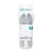 Set 2 lingurite silicon +4 luni Beaba Nature
