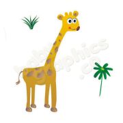 Sticker perete Animale din Jungla -  BBG001