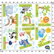 Sticker perete Animale Salbatice Modulare -  BBG002