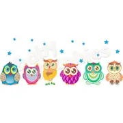 Sticker perete Bufnite -  BBG003