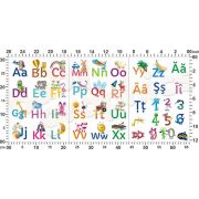 Stickere perete Litere cu animale (Alfabet RO) -  BBG011