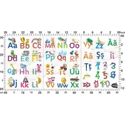 Stickere perete Litere cu animale (Alfabet RO) -  BBG011