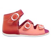 Sandale copii Thassos-Rosu (Culoare nappa: Roz-rosu, Marime: 24)