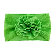 Bentita verde neon lata cu floare mdxpp10-6-c11