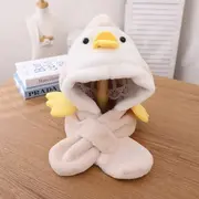 Caciulita crem plusata pentru copii - pinguin adoctsc10-4-sa7