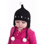 Caciulita neagra crosetata tip piticot adoctsc17-3-sa8