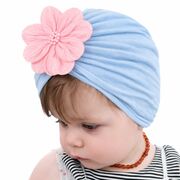 Caciulita bleu tip turban - floricica mbx-20146-3-ct1
