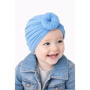 Caciulita bleu tip turban pentru fetite mbx-20150-1-c3