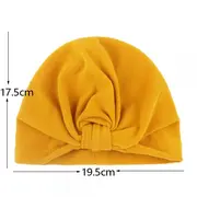 Caciulita galben mustar tip turban mdx-1693-6-ct10