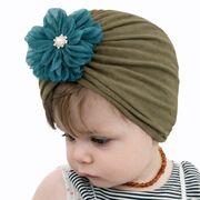 Caciulita kaki tip turban - floricica mbx-20146-1-ct1