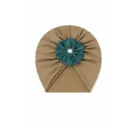 Caciulita kaki tip turban - floricica mbx-20146-1-ct1