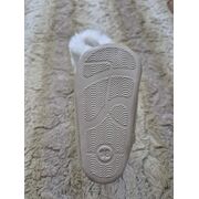 Cizmulite bebelusi maro sidefat cu blanita, interior calduros, talpa moale trpb0004