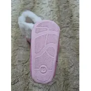 Cizmulite bebelusi roz cu blanita, interior calduros, talpa moale trpb0001