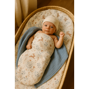 Set 2 Museline Sweet Bunny Din Bumbac Muselina 100%, 70x70 Cm Pjb110263sb