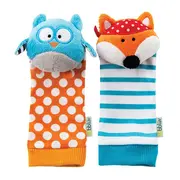 Sosete jucarii Bufnita si Vulpe bbl&uuml;v D&uuml;o