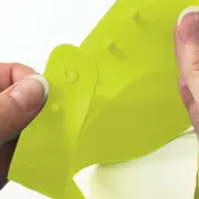 Viziera pentru baie din silicon bbl&uuml;v Kap Lime