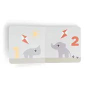 Carticica jucarie educativa numarat Done by Deer Elphee Colour Mix