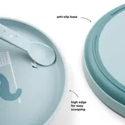 Farfurie Done by Deer Foodie Elphee Blue