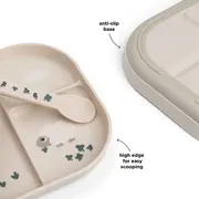 Farfurie compartimentata Done by Deer Foodie Tiny Farm Sand