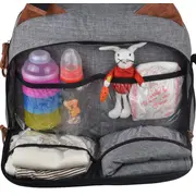 Geanta de infasat Baby On Board Titou City Grey