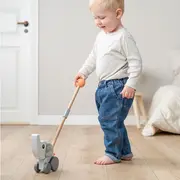 Jucarie Push Along Done by Deer din lemn Elphee Grey