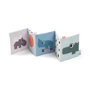 Jucarie senzoriala carticica de plus Fold Out Done by Deer Colour Mix