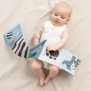 Jucarie senzoriala carticica de plus Fold Out Done by Deer Colour Mix