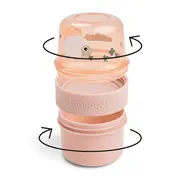 Recipient pentru gustari Done by Deer To Go dublu S Tiny Farm Powder