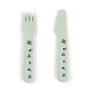 Set de masa cu ventuza Done by Deer Foodie Tiny Farm Green