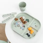 Set de masa cu ventuza Done by Deer Foodie Tiny Farm Green