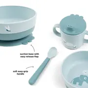 Set prima masa cu ventuza Done by Deer Foodie Elphee Blue