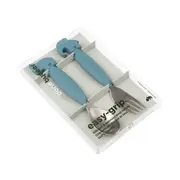 Set tacamuri Done by Deer Easy-Grip Inox Deer Friends Blue