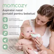 Aspirator nazal Momcozy silentios cu acumulator